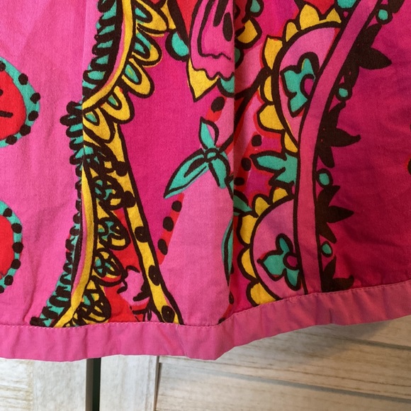 Lilly Pulitzer Girls Bella Paisley Skirt Size 6-7 - Picture 7 of 10